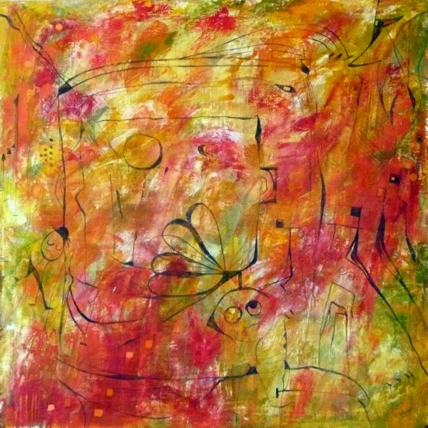 Sin titulo oleolienzo 100x100cms 2006